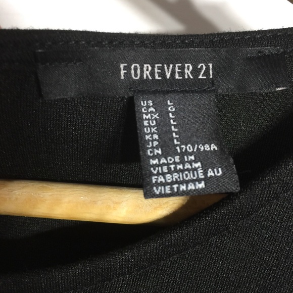 Forever 21 long sleeve jersey mini dress - Picture 4 of 5